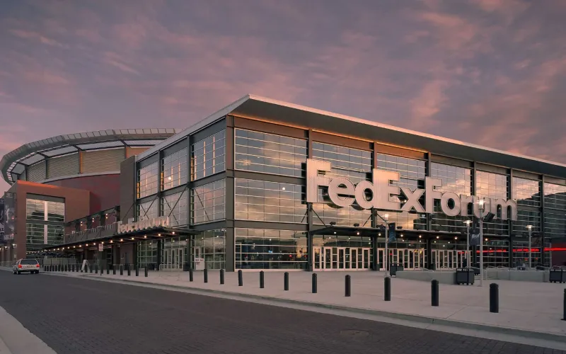 Memphis's FedEx Forum.