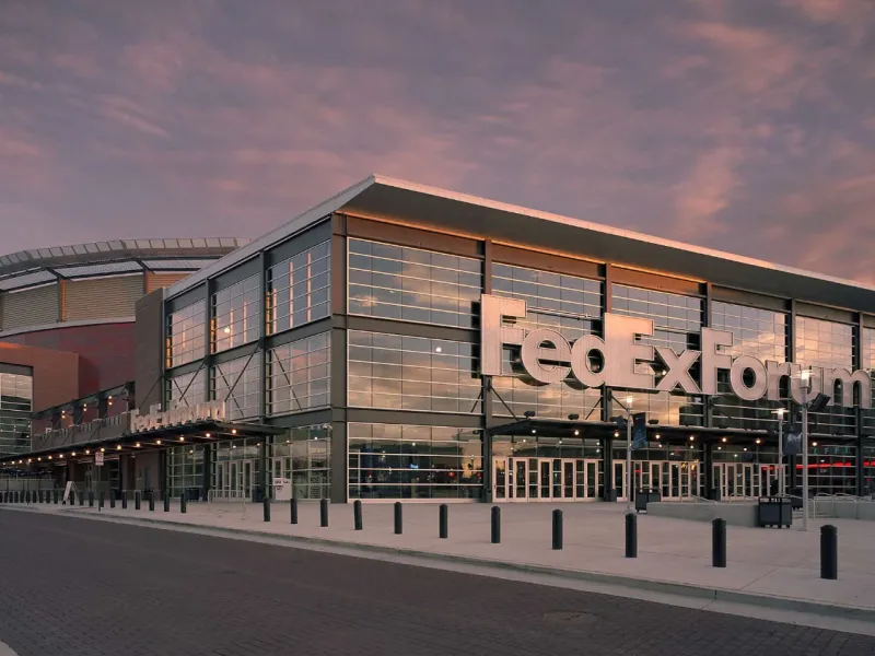 Morgan & Thornburg projects - Memphis's FedEx Forum.