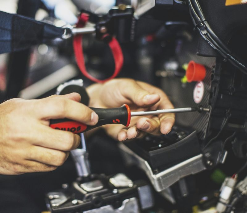 Worked preparing industrial construction frame for installation.